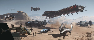 Image of ten spaceships for Star Citizen's July 2024 free fly event