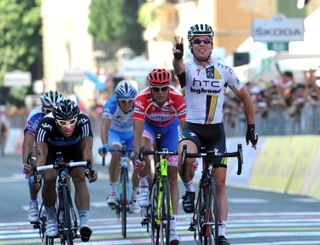 Mark Cavendish wins, Giro d
