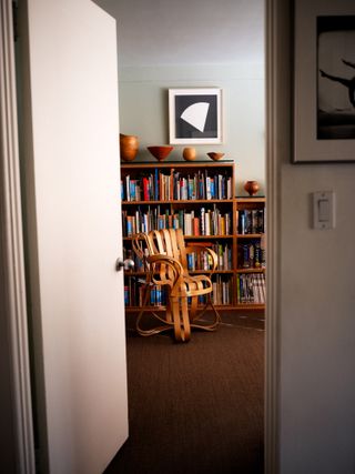 strathmore apartments and the modernist interior of white apartment building