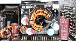 be quiet! Straight Power 11 550W Platinum Filtering caps