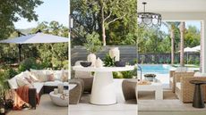 A selection of outdoor items from Pottery Barn