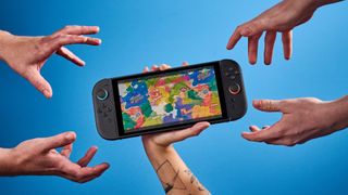 A Nintendo Switch 2 handheld console