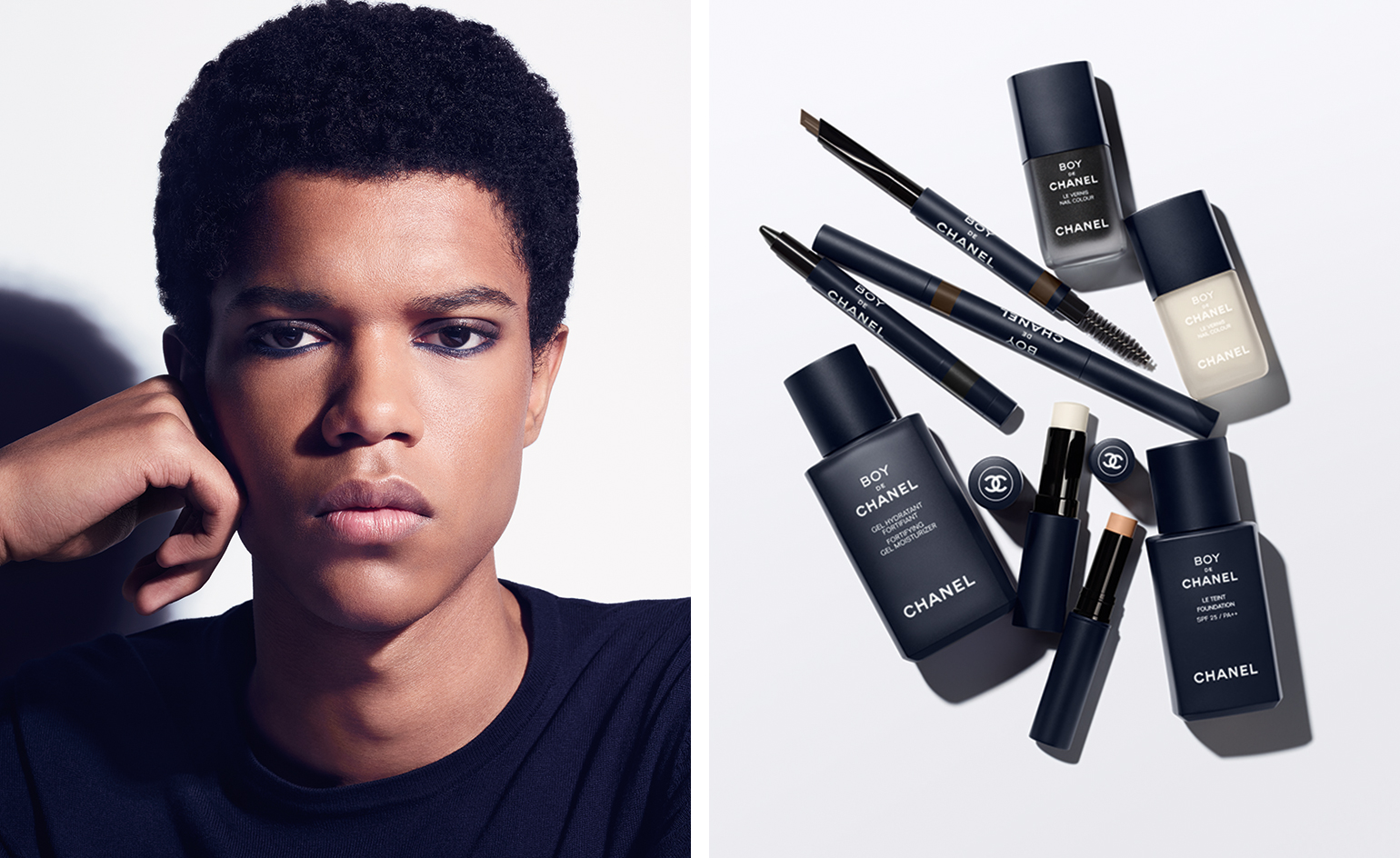 CHANEL - BOY DE CHANEL. The makeup and skincare line for