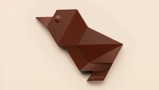 An abstract origami chocolate chick is among our pick of Easter treats