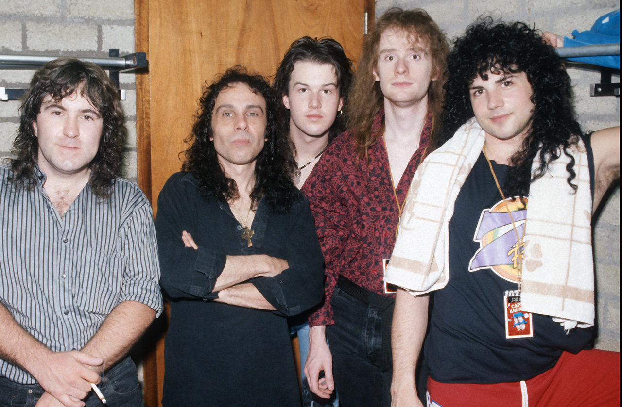 Dio, Ronnie James Dio, IJsselhallen, Zwolle, The Netherlands, 16th May 1990.