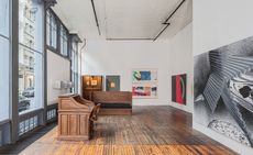 The Judd Foundation in New York James Rosenquist paintings on the wall 
