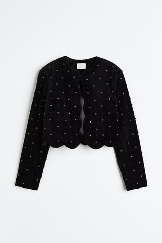 H&M Velvet Jacket