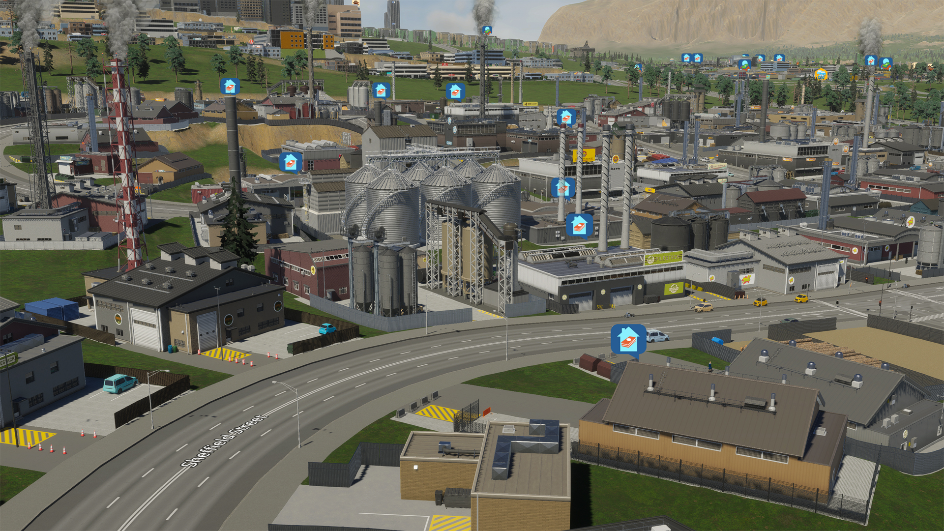 Wyjaśnienie wysokiego czynszu w Cities Skylines 2