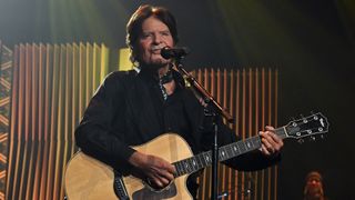 John Fogerty speaks onstage during the 2026 Songwriters Hall Of Fame Induction Ceremony at The New York Marriott Marquis on June 11, 2026 in New York City.