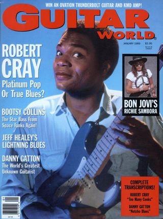 GWM January 1989 Robert Cray Cover