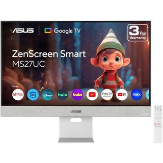 ASUS ZenScreen Smart Monitor MS27UC with remote.