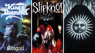 Slipknot, Gojira and King Diamond album artworks