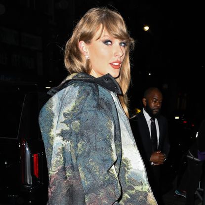 Taylor Swift arrives to Electric Lady Studios on September 12, 2024 in New York City.