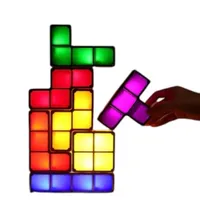 Stackable LED Tetris Light 7 Colors: $24.99now $21 at Amazon