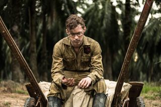 Weary of war? Luke Treadaway as Matthew Webb in The Singapore Grip.
