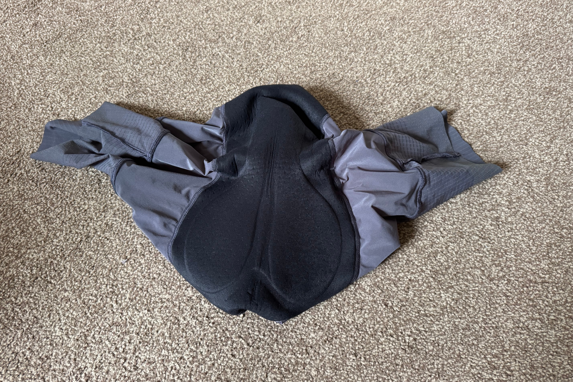 Detail of the Rapha Ghost bib shorts chamois pad