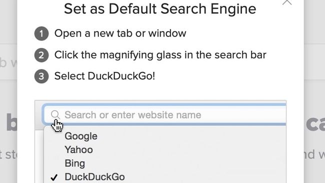 set duckduckgo as default search engine firefox