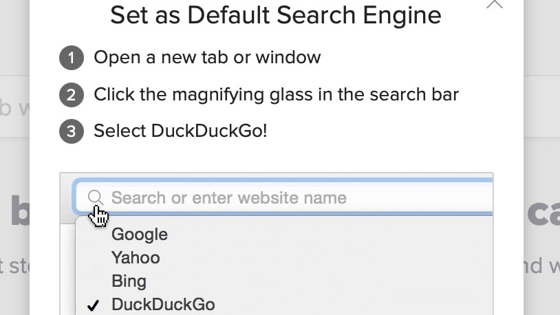 Default Search Engine