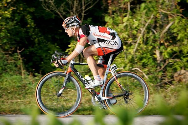 Brad White (OUCH) rode hard today to take home the most aggressive rider jersey.