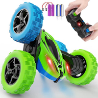 Orrente Stunt RC Car | was $49.99, now $34.49 at Amazon
This kids' stunt RC car is ranked 4th in our buying guide, and we love how funky its design is. It's also sturdy enough to be used by children as young as 6, and suitable for outdoor use and rougher terrain. It runs on rechargeable batteries, so while they don't last very long, you won't have to keep buying new ones.