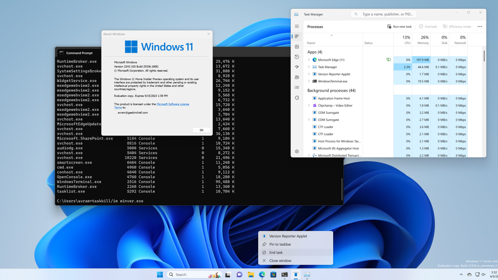 Windows 11 to Let You Force Quit Apps From the Taskbar | Tom's Hardware