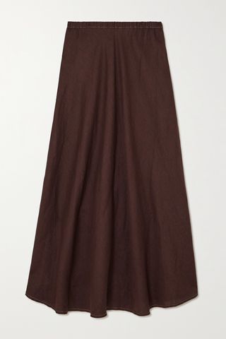 + Net Sustain Heba Linen Maxi Skirt