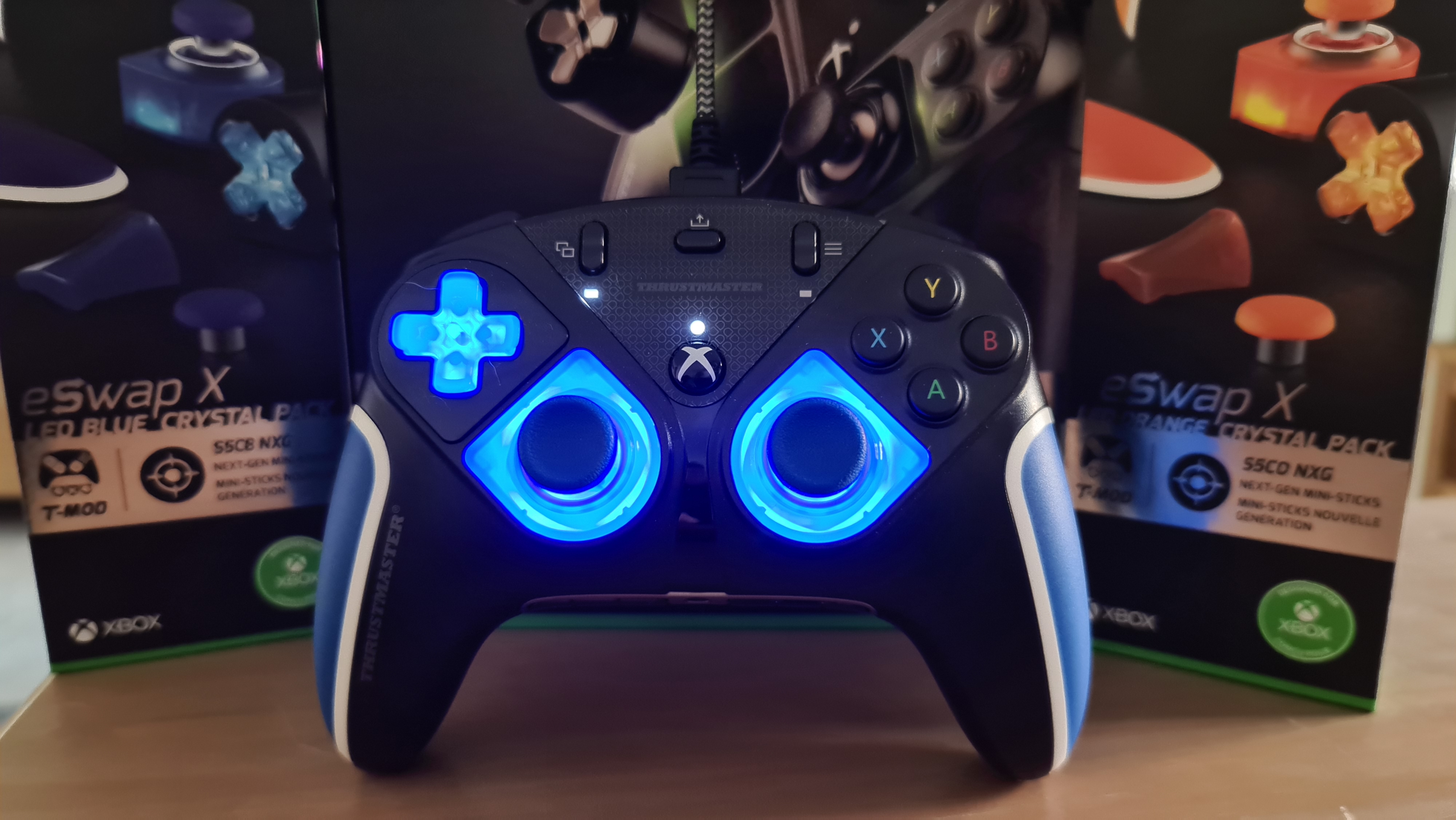 Thrustmaster's new LED modules mean my controller is now cooler