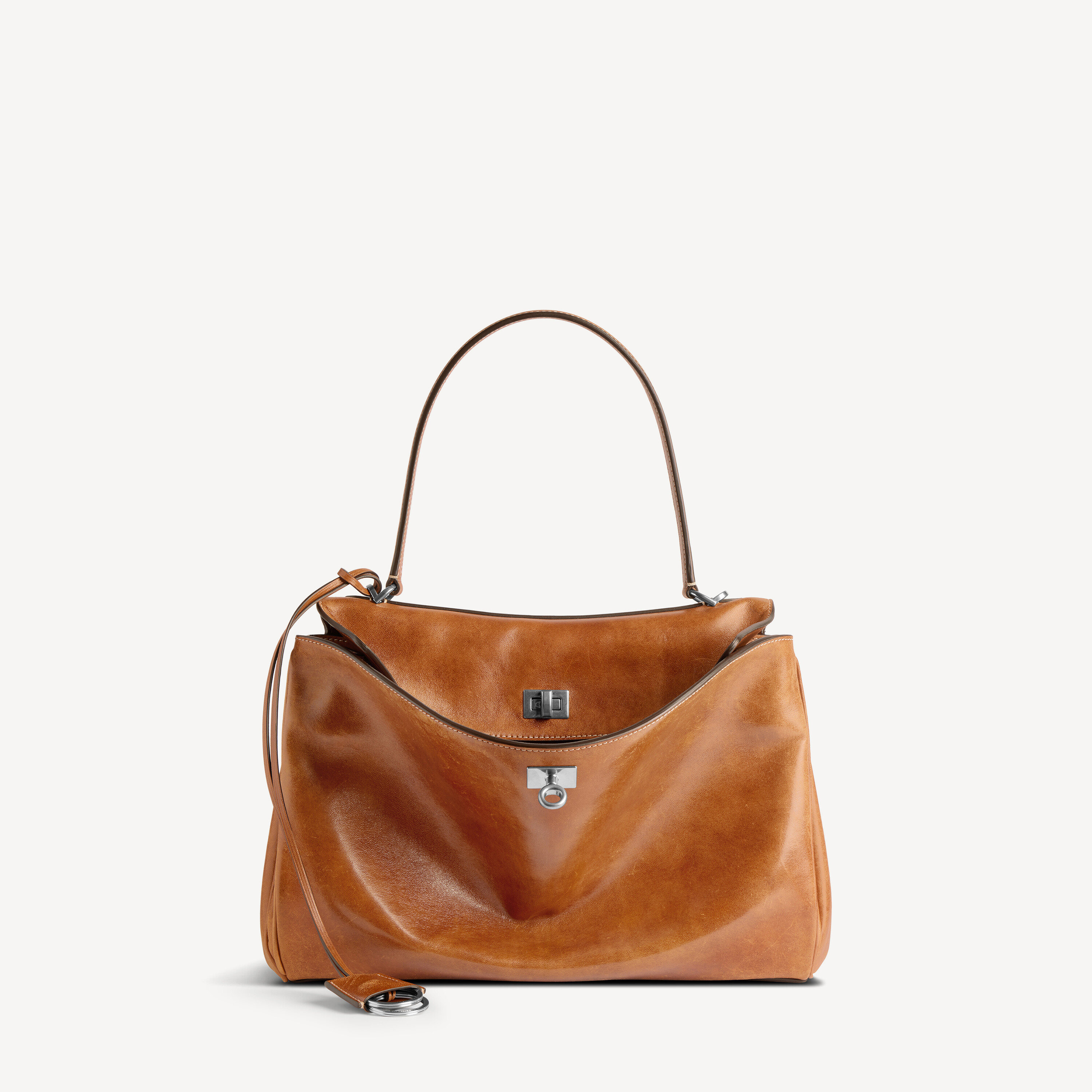 Women's Rodeo Handbag Medium in Tan Cowboy