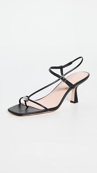 Loeffler Randall Triana Strappy Mid Heel Sandals With Ball