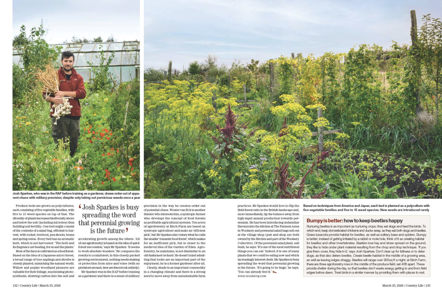 Spreads from Country Life 25 March 2026