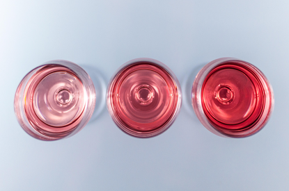 Premium rose wine
