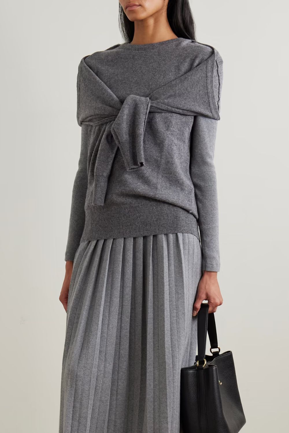 Lisa Yang Othelia convertible cutout cashmere sweater