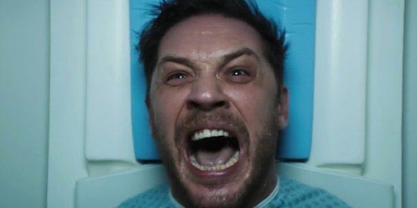 Tom Hardy screaming