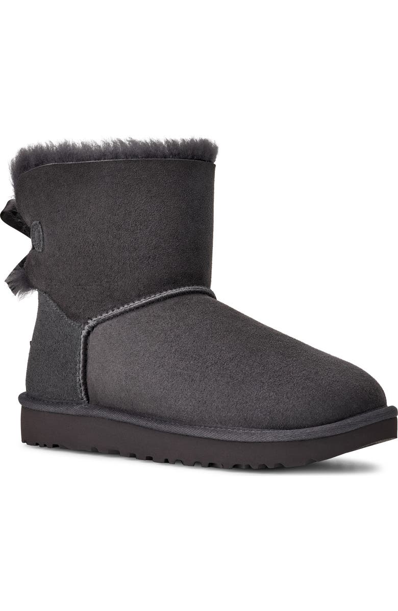 Mini Bailey Bow Ii Genuine Shearling Bootie