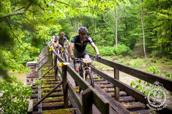 Nick Waite (ProTested Gear) in action during stage 4 of the Trans-Sylvania Epic