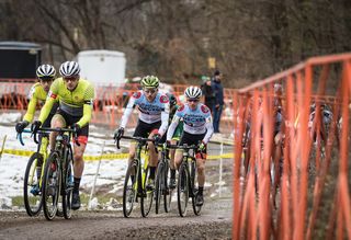 White doubles up at muddy Supercross Cup