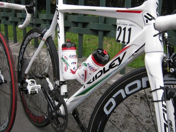 Will Filippo Pozzato's Ridley be first across the line in San Remo?