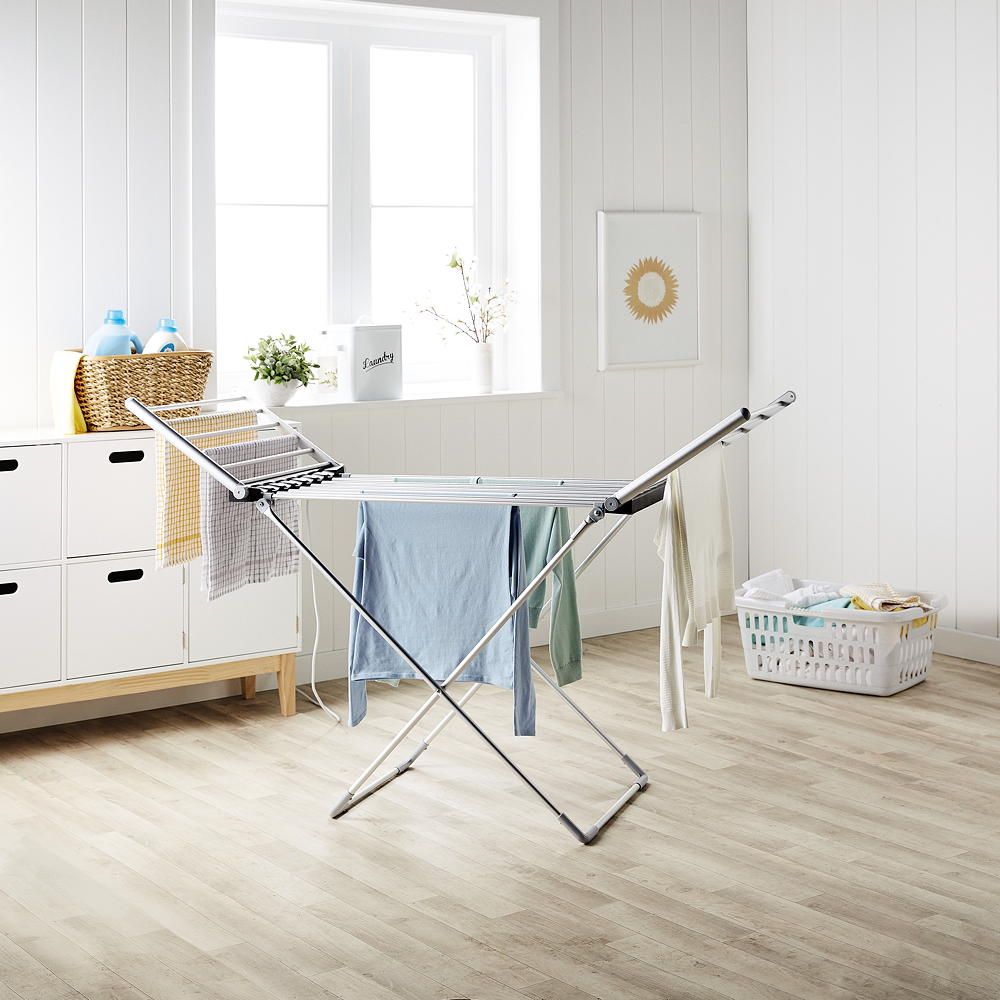 The sellout Aldi heated clothes airer is back in stock | Ideal Home