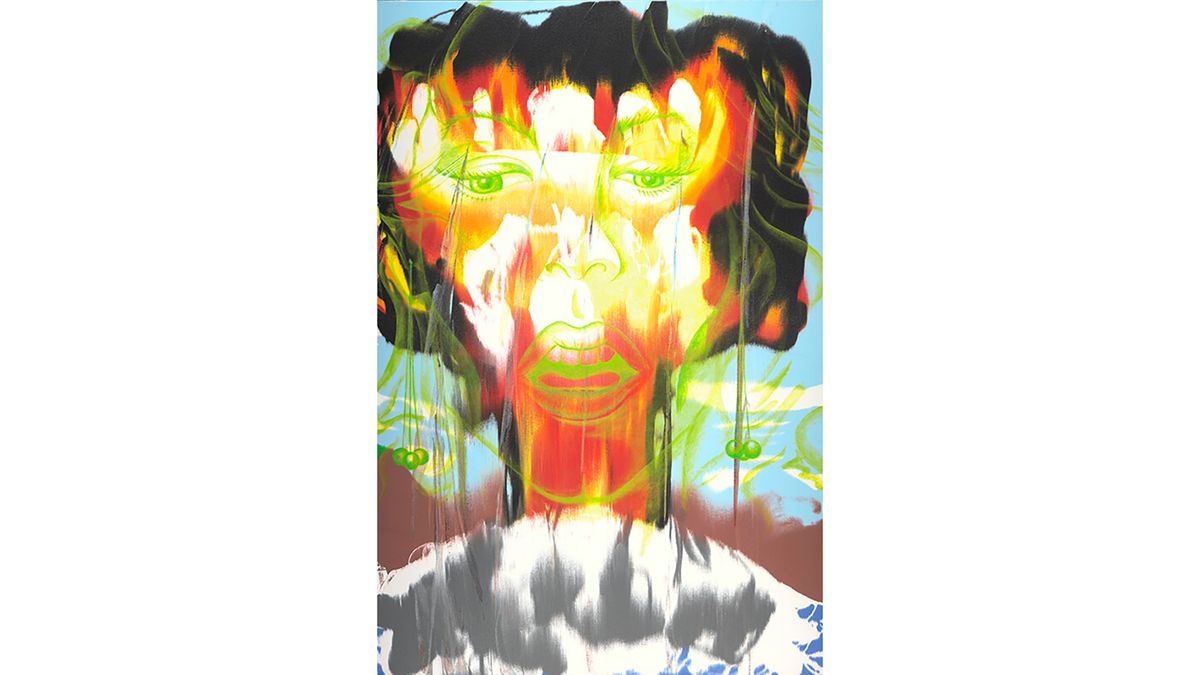 A selection of art by Jim Carrey.