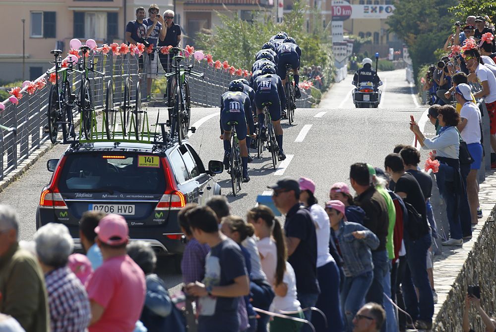 Movistar in the stage 1 TTT
