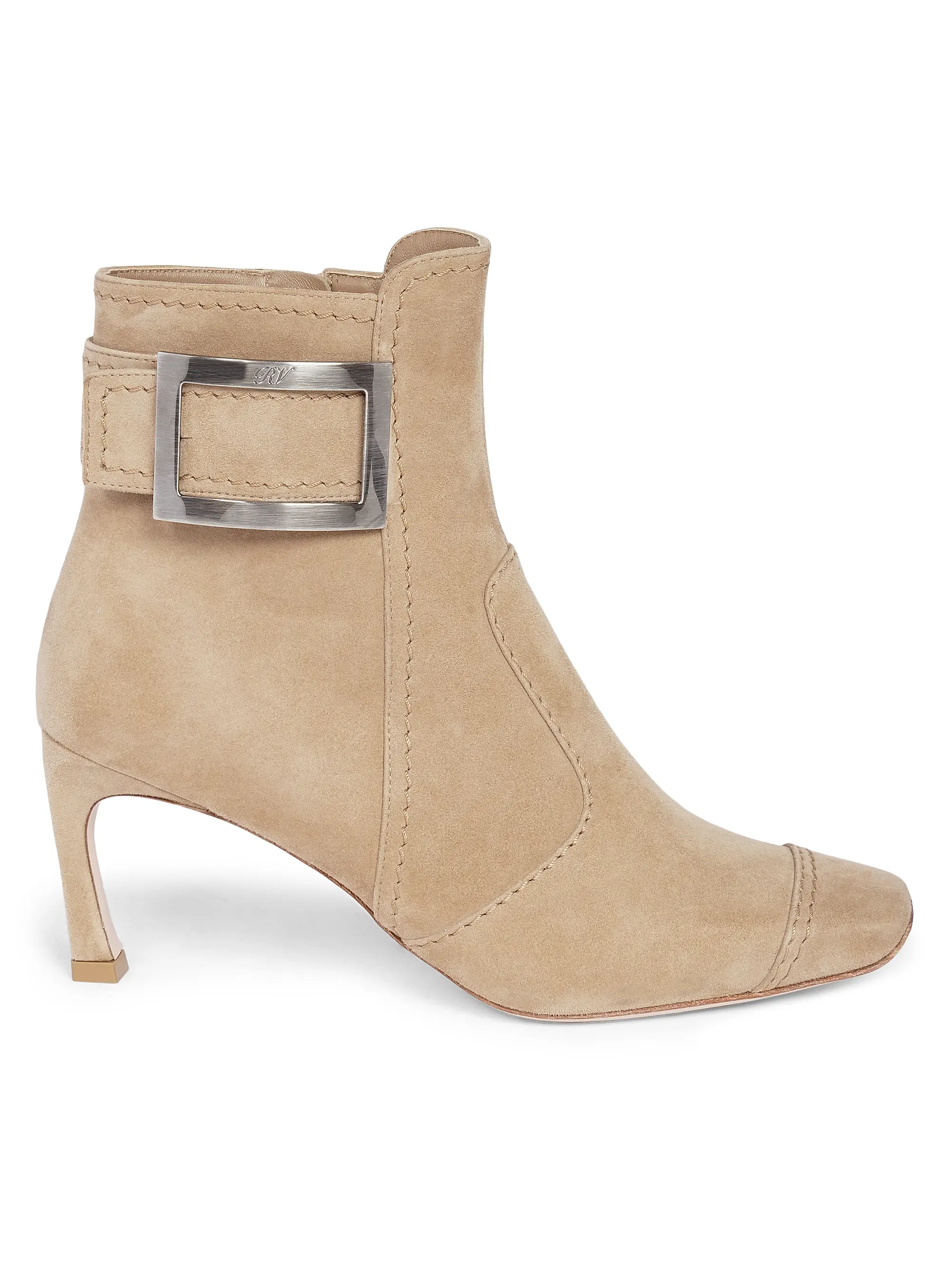 Trompette 70mm Suede Booties