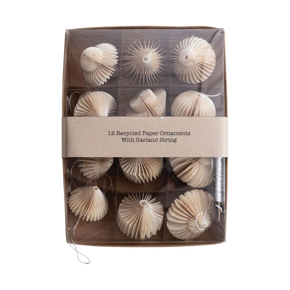 The Holiday Aisle&amp;reg; Paper Honeycomb Ornaments