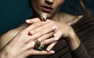 Ramona Albert gold rings are statement jewellery