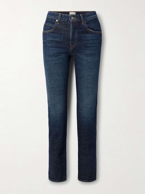 Viv High-Rise Slim-Leg Jeans