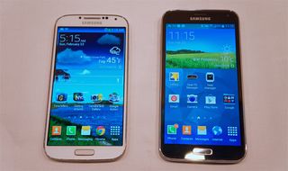 Samsung Galaxy S5 vs S4