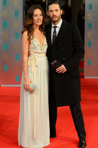 Tom Hardy at the BAFTAs 2014