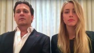 Johnny Depp and Amber Heard in the Australian incident video