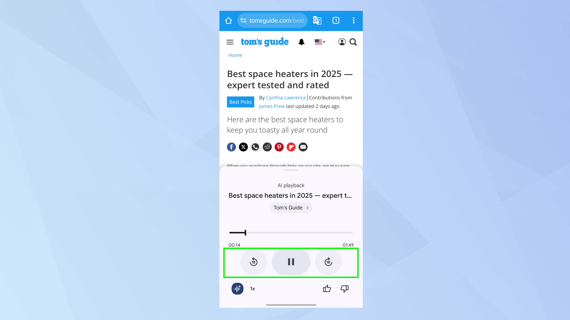 How to turn webpages into podcasts