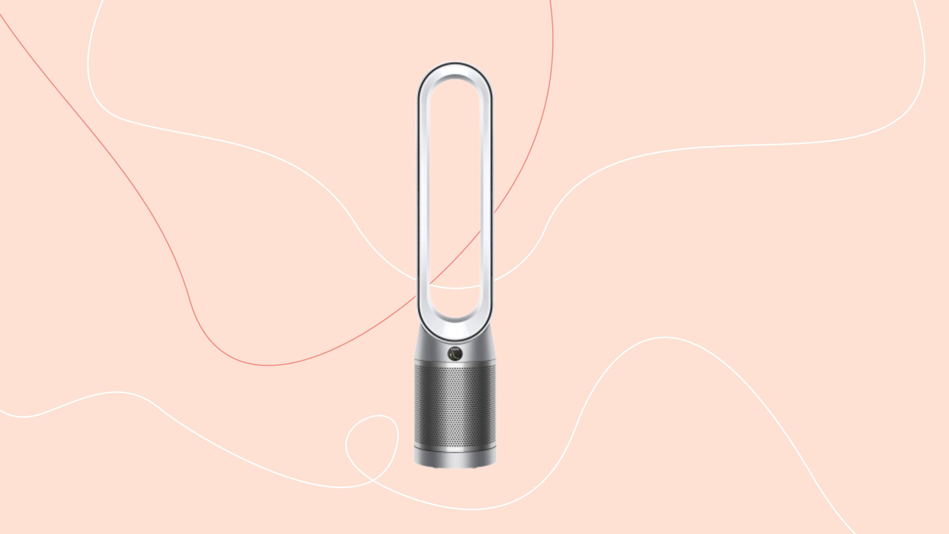 Dyson Cool Autoreact on a pink background