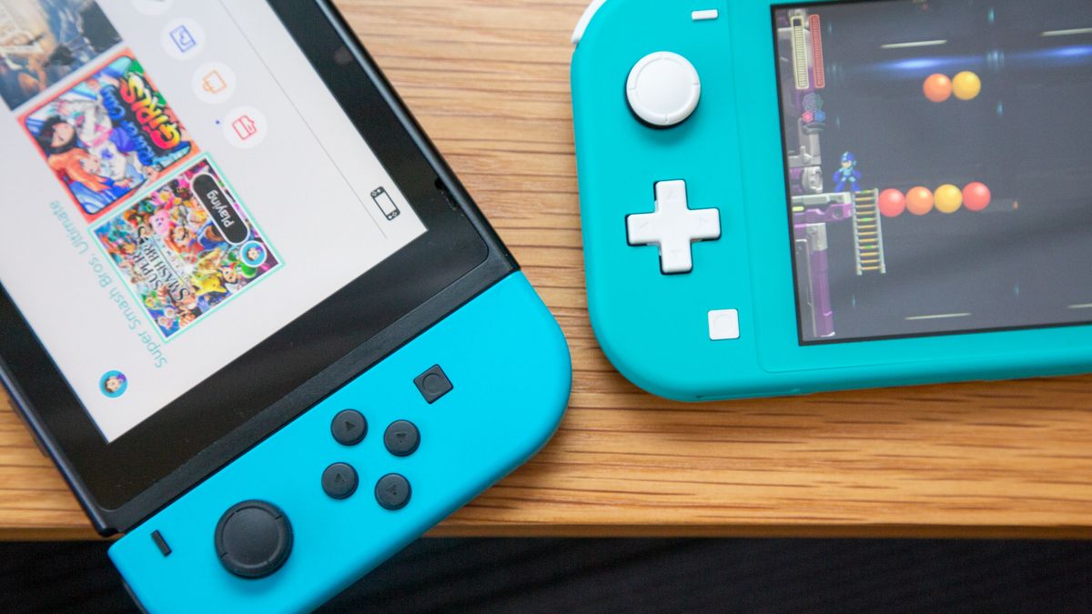  Nintendo Switch Lite - Blue (Renewed) : Video Games